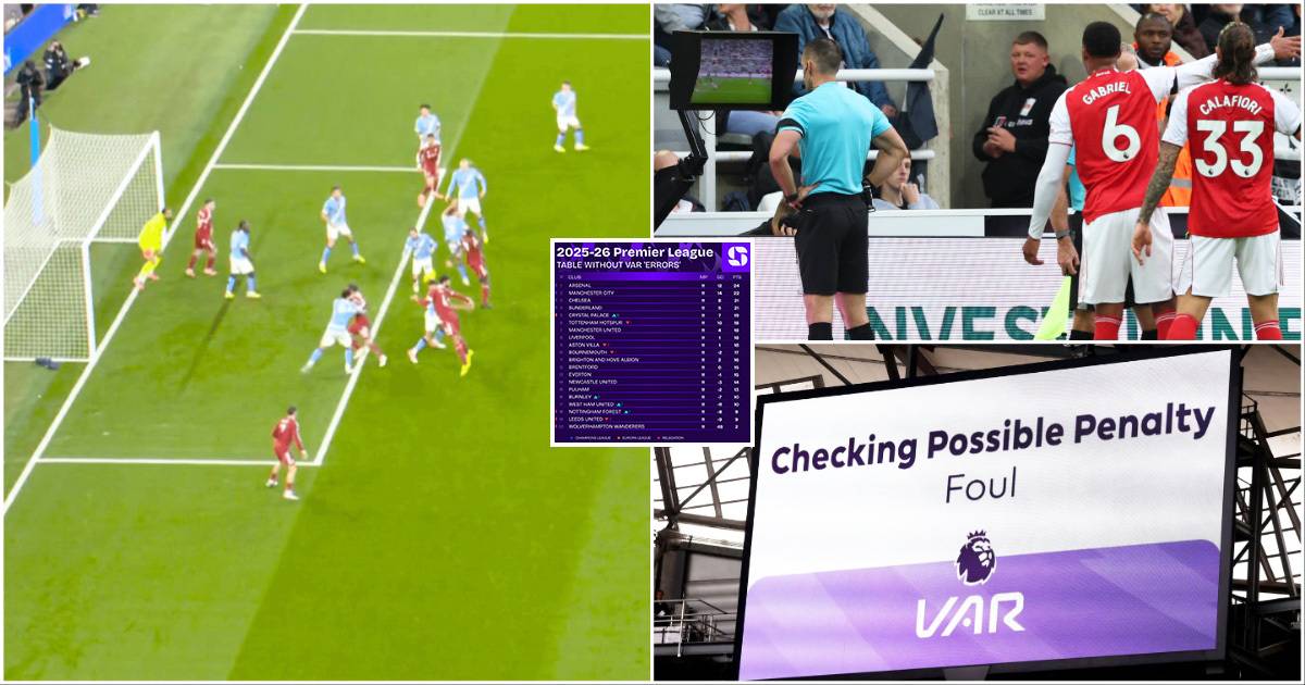 Premier League Table Without VAR Errors: The True Standings